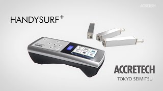 ACCRETECH東京精密：ポータブル表面粗さ測定機：HANDYSURF [upl. by Neirda]