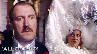 Renés Wedding Day  Allo Allo  BBC Comedy Greats [upl. by Selec]