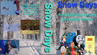 Snow Days DVD Menu [upl. by Eirahcaz]