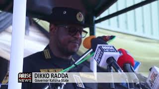 GOVERNOR RADDA BOOSTING COMMUNAL SECURITY OUTFITS [upl. by Adihahs]