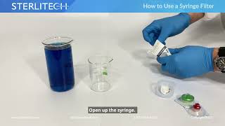 How to Use a Syringe Filter [upl. by Tait]