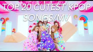 TOP 20 CUTEST KPOP SONGSMV [upl. by Alston]