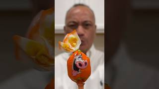 👂 ASMR MILKITA MILKY CREAMY LOLLIPOP CANDY MANGO FLAVOR AND EATING SOUNDS 👂 asmr shorts [upl. by Leik260]