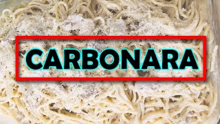 CARBONARA II PANLASANG PINOY II SIMPLE RECIPE [upl. by Lynett434]