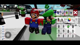 roblox brookhaven🏡 rp avatar super mario  mario amp luigi😃😄😁 [upl. by Phemia416]