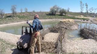 ABC acres Making and Filling Chinampa Bed Baskets  episode 030 [upl. by Rebmyk]