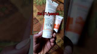 Elibliss Vitamin C Face Wash  Men or Women both Try it  Shopee Offers [upl. by Denbrook]