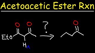 Acetoacetic Ester Synthesis Reaction Mechanism [upl. by Leland]