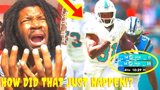 DOLPHINS VS PANTHERS REACTION 2023 CAROLINA PANTHERS VS MIAMI DOLPHINS HIGHLIGHTS REACTION 2023 [upl. by Ottillia]