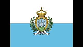 San Marino 1939 EAS Alarm FLAG CHANGE [upl. by Enelegna]