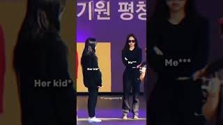 Her kid vs me blackpink edit funny viral [upl. by Disini]