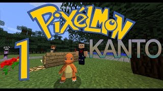 Pixelmon Kanto Region  Ep 1  Our Journey Begins [upl. by Nodnal]