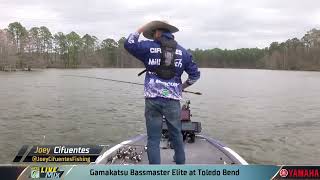 2024 Bassmaster Elite Live Mix at Toledo Bend LA  Day 1  Part 2 [upl. by Mikihisa790]