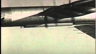 B36 Peacemaker drops spare fuel tank into ocean [upl. by Yard]