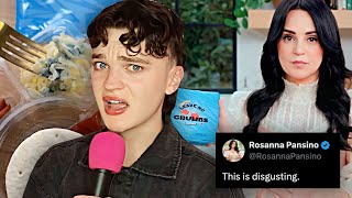 rosanna pansino finds MOLD in mrbeast lunchly [upl. by Auqinaj]