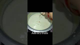 Basundi  👈🤤👌shortvideo basundirecipe without mava basundi recipecooking [upl. by Heidie]