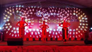 Bharathanatyam Dance Performance by Shivani at SriSailam Temple [upl. by Leonanie]