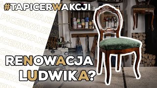 Jak odnowić krzesło stylowe  wymiana tapicerki DIY  Jak tapicerować [upl. by Darcee]