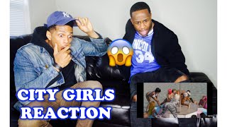 City Girls  Twerk ft Cardi B Official Music Video REACTION [upl. by Alet]