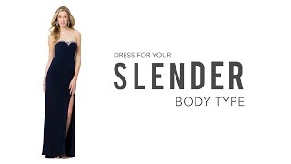 Prom Dresses for a Slender Body Type [upl. by Euginomod]