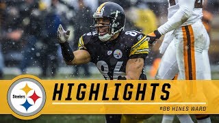 Hines Wards Top Plays  Pittsburgh Steelers [upl. by Pet228]