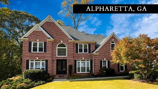 MUST SEE TRADITIONAL HOUSE FOR SALE IN ALPHARETTA GA  4 BEDROOMS [upl. by Dreyer]