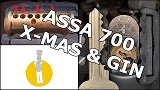 63 Assa 700 XMas amp Gin Pins Picked Gutted amp Explained [upl. by Latreese]