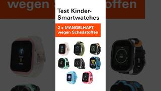 Test KinderSmartwatches 2x Mangelhaft wegen Schadstoffen Stiftung Warentest [upl. by Sadella]