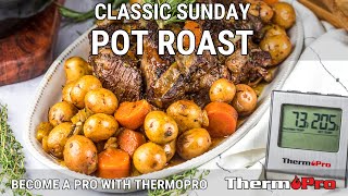 Make the best POT ROAST with this Easy Tutorial  ThermoPro Recipes [upl. by Huba]