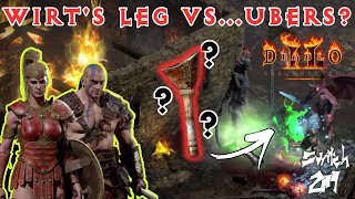 Wirts Leg VsUBERS Revisiting D2R Technical Alpha Challenge 3 Years Later  Diablo 2 Resurrected [upl. by Acinoryt]