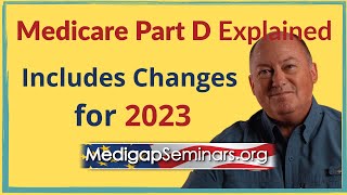 Medicare Explained  Part D 2023 [upl. by Leaper]