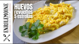 Receta de HUEVOS REVUELTOS 5 estrellas by enrilemoine [upl. by Worden]