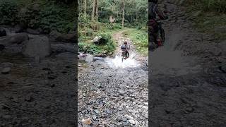 River crossing Xpulse 200 bikeshorts [upl. by Tapes79]