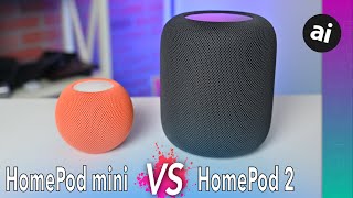 New HomePod 2 VS HomePod mini Differences Sound Test amp Buying Guide FULL COMPARE [upl. by Arley]