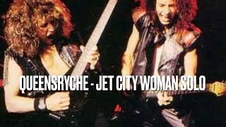 Jet City Woman Cover Solo  QUEENSRYCHE [upl. by Pepi]