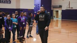 RJ Griffith  Good Day Live Performance Merrillville Intermediate School [upl. by Eolc]