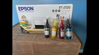 Epson ET2720 SUBLIMATION PRINTER EASY SETUP using Printers Jack ink [upl. by Alvar]