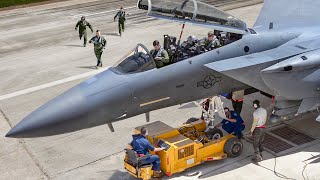 Preparing US Massive and Most Feared Interceptor Jet Before Mission [upl. by Rodney898]