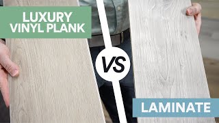 LVP Flooring vs Laminate Flooring  Whats the Difference [upl. by Sussna249]