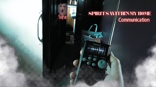 Focused Spirit Box Session  IS MY HOUSE HAUNTED TOPIC [upl. by Eihs]