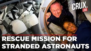 NASA Live  Elon Musk’s SpaceX To Rescue Astronauts Trapped On ISS  Sunita Wlliams  Butch Wilmore [upl. by Yelbmik]