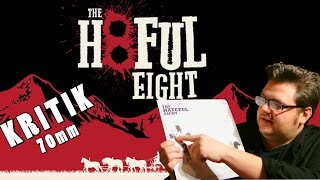 THE HATEFUL EIGHT  Kritik plus 70mm Review  zum 8 Tarantino Christian Koch [upl. by Finnie]