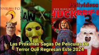 Los Próximos Estrenos De Terror Del 2024  Pelivideos Oficial [upl. by Yellas]