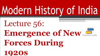 Lec 56Emergence of New Forces During 1920s with Fantastic Fundas  Modern History [upl. by Campagna]