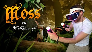 MOSS VR  FULL GAME WALKTHROUGH INCLUDING ALL 3 TRIALS with Hunter James Cox [upl. by Nai]