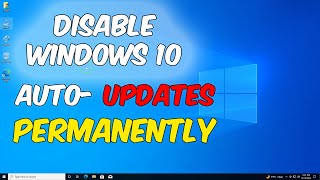 How to Disable Windows 10 Automatic Update Permanently 2024 [upl. by Carrillo911]