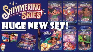 New Disney Lorcana Set Revealed Shimmering Skies Wreck it Ralph HUGE Disney Lorcana News [upl. by Svoboda521]