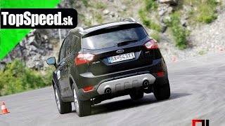 Test Ford Kuga 25T Titanium X TopSpeedsk [upl. by Arocet]