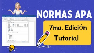 Normas APA 7ma edición aprende a configurarlas en Word [upl. by Ahter]