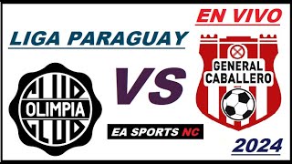 🔴Olimpia vs General Caballero en vivo  Liga Clausura Paraguay [upl. by Kendell860]